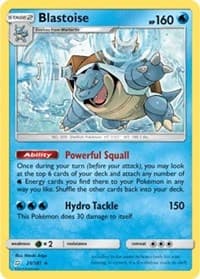 Blastoise - 25/181 (Cracked Ice Holo) - Deck Exclusives - Pokemon card