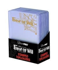 Force of Will: Stamped Toploaders (50-Pack) - Ultra Pro Toploaders - Collectible Storage card