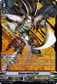 Raven-haired Ezel (SVR) - V-BT03: Miyaji Academy CF Club - Cardfight Vanguard card