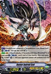 Raven-haired Ezel - V-BT03: Miyaji Academy CF Club - Cardfight Vanguard card