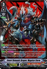 Covert Demonic Dragon, Magatsu Storm (SVR) - V-BT03: Miyaji Academy CF Club - Cardfight Vanguard card