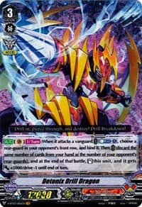 Detonix Drill Dragon - V-BT03: Miyaji Academy CF Club - Cardfight Vanguard card