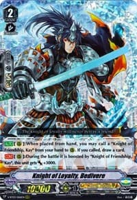 Knight of Loyalty, Bedivere - V-BT03: Miyaji Academy CF Club - Cardfight Vanguard card