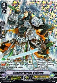 Knight of Loyalty, Bedivere (OR) - V-BT03: Miyaji Academy CF Club - Cardfight Vanguard card