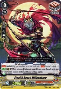 Stealth Beast, Mijingakure - V-BT03: Miyaji Academy CF Club - Cardfight Vanguard card