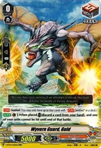 Wyvern Guard, Guld - V-BT03: Miyaji Academy CF Club - Cardfight Vanguard card