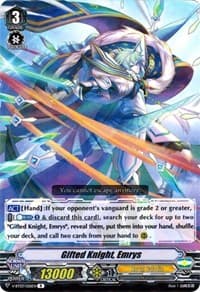 Gifted Knight, Emrys - V-BT03: Miyaji Academy CF Club - Cardfight Vanguard card