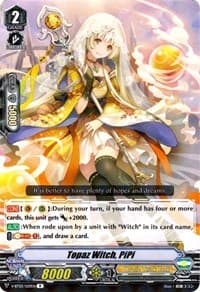Topaz Witch, PiPi - V-BT03: Miyaji Academy CF Club - Cardfight Vanguard card