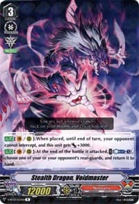 Stealth Dragon, Voidmaster - V-BT03: Miyaji Academy CF Club - Cardfight Vanguard card