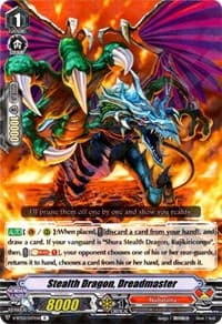 Stealth Dragon, Dreadmaster - V-BT03: Miyaji Academy CF Club - Cardfight Vanguard card
