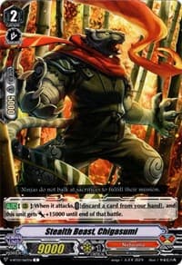 Stealth Beast, Chigasumi - V-BT03: Miyaji Academy CF Club - Cardfight Vanguard card