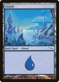 Island (291) - Mirrodin - Magic: The Gathering card