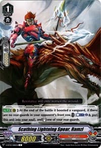 Scathing Lightning Spear, Ramzi - V-BT03: Miyaji Academy CF Club - Cardfight Vanguard card