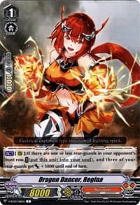 Dragon Dancer, Regina - V-BT03: Miyaji Academy CF Club - Cardfight Vanguard card