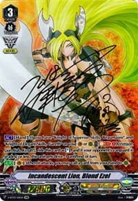 Incandescent Lion, Blond Ezel - V-BT03: Miyaji Academy CF Club - Cardfight Vanguard card