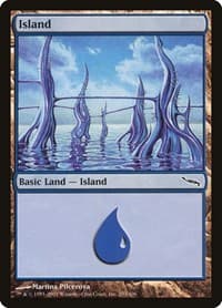 Island (293) - Mirrodin - Magic: The Gathering card