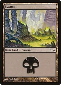 Swamp (295) - Mirrodin - Magic: The Gathering card