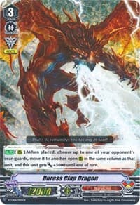 Duress Clap Dragon (RRR Foil) - V-TD06: Naoki Ishida - Cardfight Vanguard card
