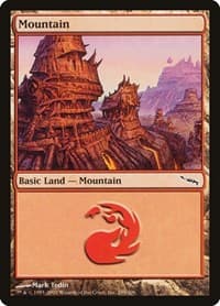 Mountain (299) - Mirrodin - Magic: The Gathering card