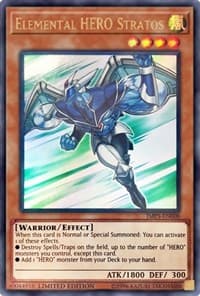 Elemental HERO Stratos - Shonen Jump Magazine Promos - YuGiOh card