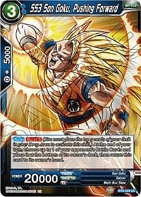 SS3 Son Goku, Pushing Forward - Destroyer Kings - Dragon Ball Super: Masters card