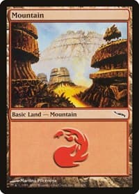 Mountain (301) - Mirrodin - Magic: The Gathering card