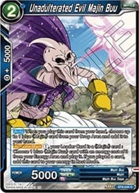 Unadulterated Evil Majin Buu - Destroyer Kings - Dragon Ball Super: Masters card