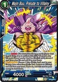 Majin Buu, Prelude to Villainy - Destroyer Kings - Dragon Ball Super: Masters card