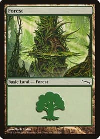 Forest (303) - Mirrodin - Magic: The Gathering card