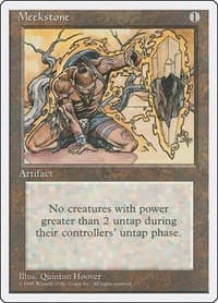 Meekstone - Fourth Edition - Magic: The Gathering card