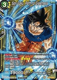 Son Goku, Path to Greatness (Power Booster) - Promotion Cards - Dragon Ball Super: Masters card