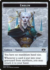 Emblem - Tamiyo, the Moon Sage - Mythic Edition: Ravnica Allegiance - Magic: The Gathering card