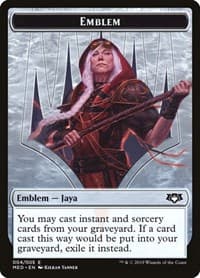 Emblem - Jaya Ballard - Mythic Edition: Ravnica Allegiance - Magic: The Gathering card