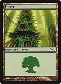 Forest (305) - Mirrodin - Magic: The Gathering card