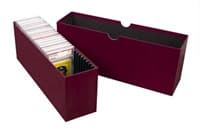 Slotted Graded Trading Card Box (Holds 27 Cards) - BCW Card Storage Boxes - Collectible Storage card