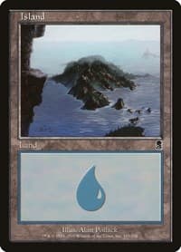 Island (335) - Odyssey - Magic: The Gathering card