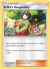 Erika's Hospitality - 140/181 (SM Team Up) - Deck Exclusives - Pokemon card
