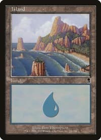 Island (336) - Odyssey - Magic: The Gathering card