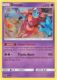 Deoxys - SM164 - SM Promos - Pokemon card