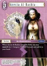 Arecia Al-Rashia - FF: Promo Cards - Final Fantasy TCG card