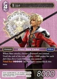 Nine - 3-113R - FF: Promo Cards - Final Fantasy TCG card