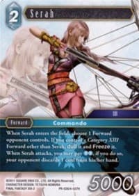 Serah - FF: Promo Cards - Final Fantasy TCG card