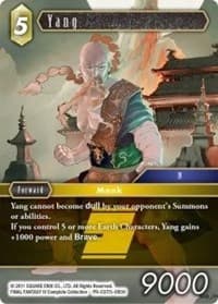 Yang - FF: Promo Cards - Final Fantasy TCG card