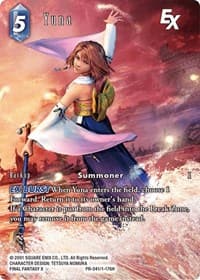 Yuna EX - FF: Promo Cards - Final Fantasy TCG card