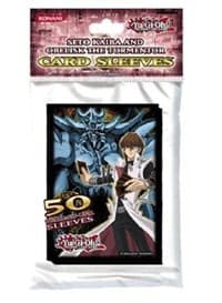 Seto Kaiba and Obelisk the Tormentor Card Sleeves for Yu-Gi-Oh! (50-Pack) - Konami Card Sleeves - Card Sleeves card