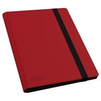 Portfolio - 9-Pocket FlexXfolio XenoSkin - Red - Ultimate Guard Storage Albums - Storage Albums card