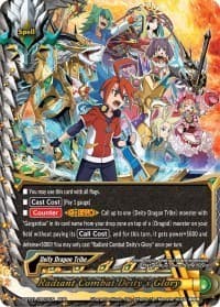 Radiant Combat Deity's Glory - S-CBT01: Golden Garga - Future Card BuddyFight card