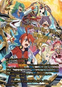 Radiant Combat Deity's Glory (CR) - S-CBT01: Golden Garga - Future Card BuddyFight card