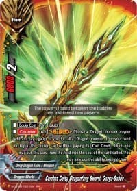 Combat Deity Dragonfang Sword, Garga-Saber - S-CBT01: Golden Garga - Future Card BuddyFight card
