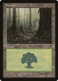 Forest (348) - Odyssey - Magic: The Gathering card